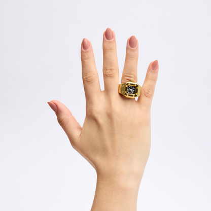 Obsidian Ring