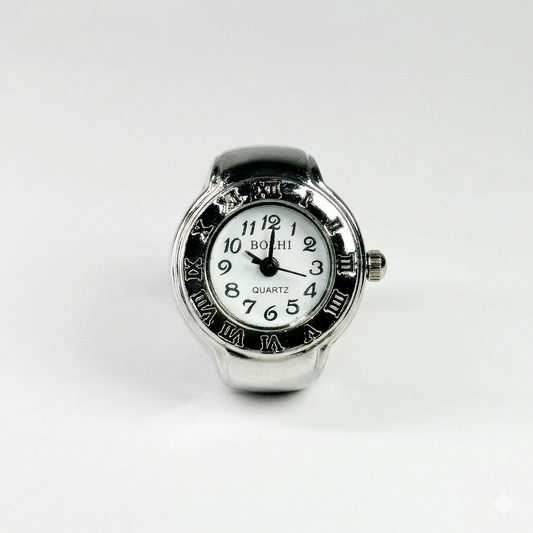 Roma White Ring