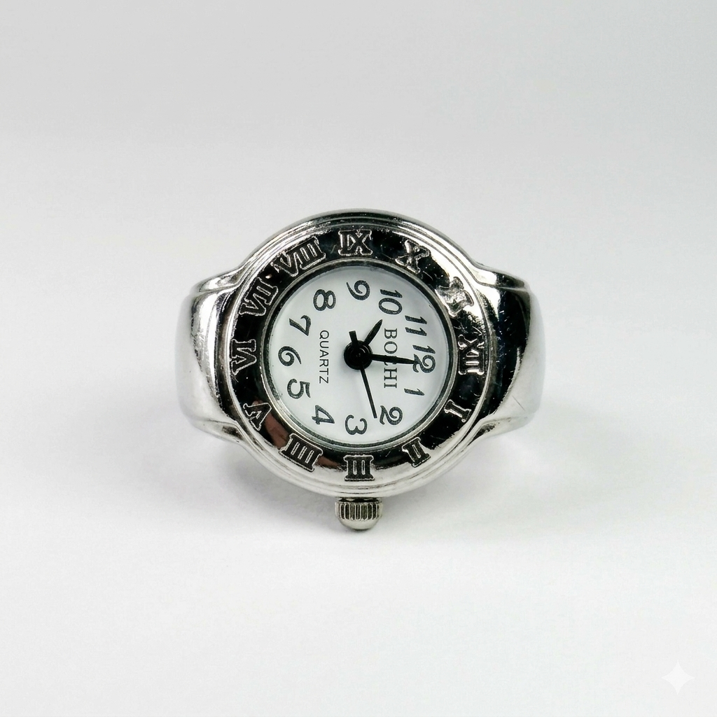 Roma White Ring