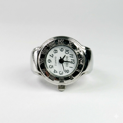 Roma White Ring
